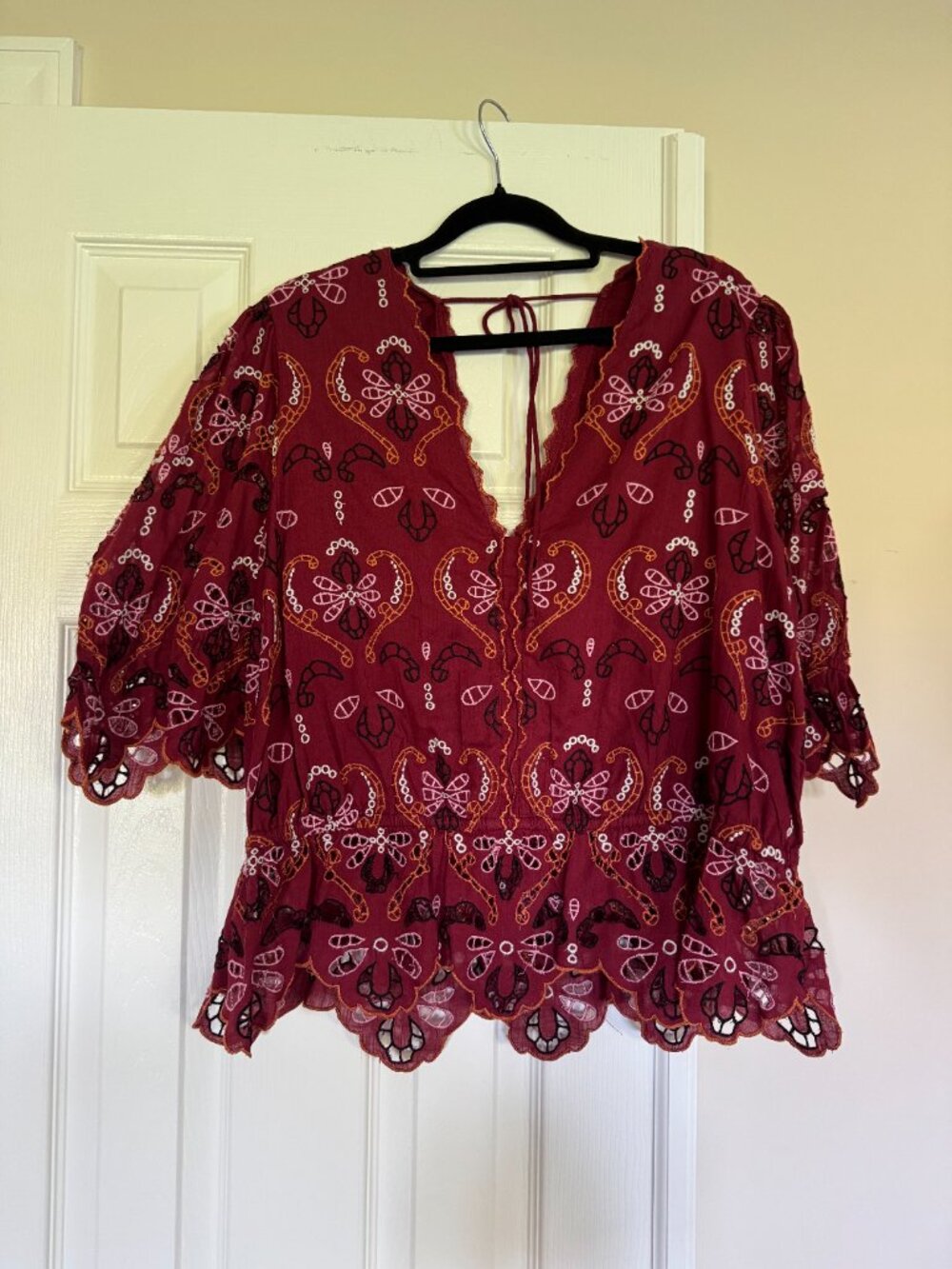 Anthropologie Eyelet Blouse - Picture 3 of 4
